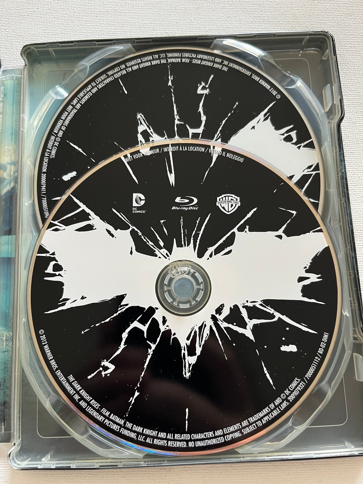 The Dark Knight Rises – 3-Disc Steelbook Blu-ray (2012) | Christian Bale & Tom Hardy