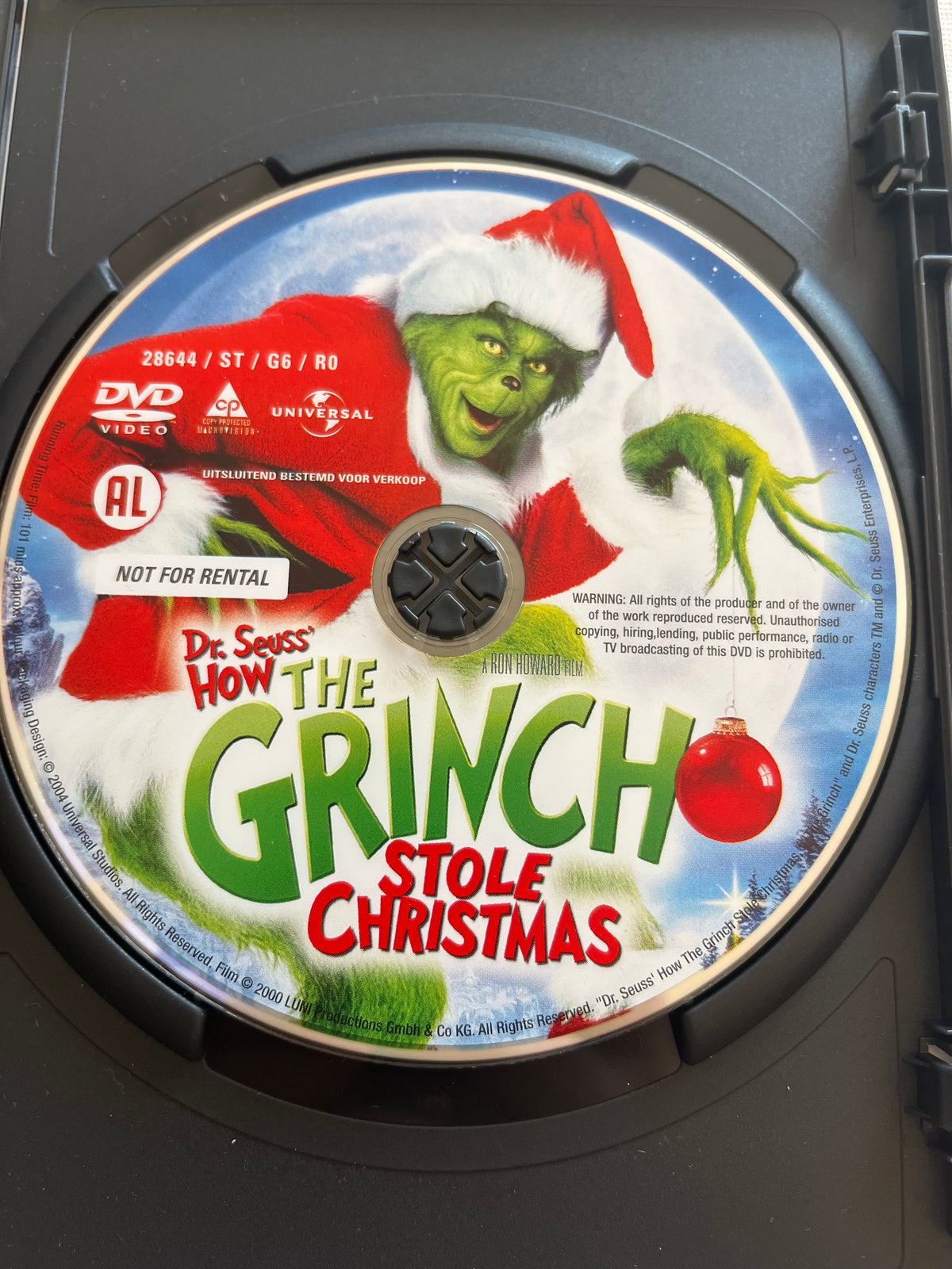 Dr. Seuss’ How the Grinch Stole Christmas – DVD (2000) | Jim Carrey