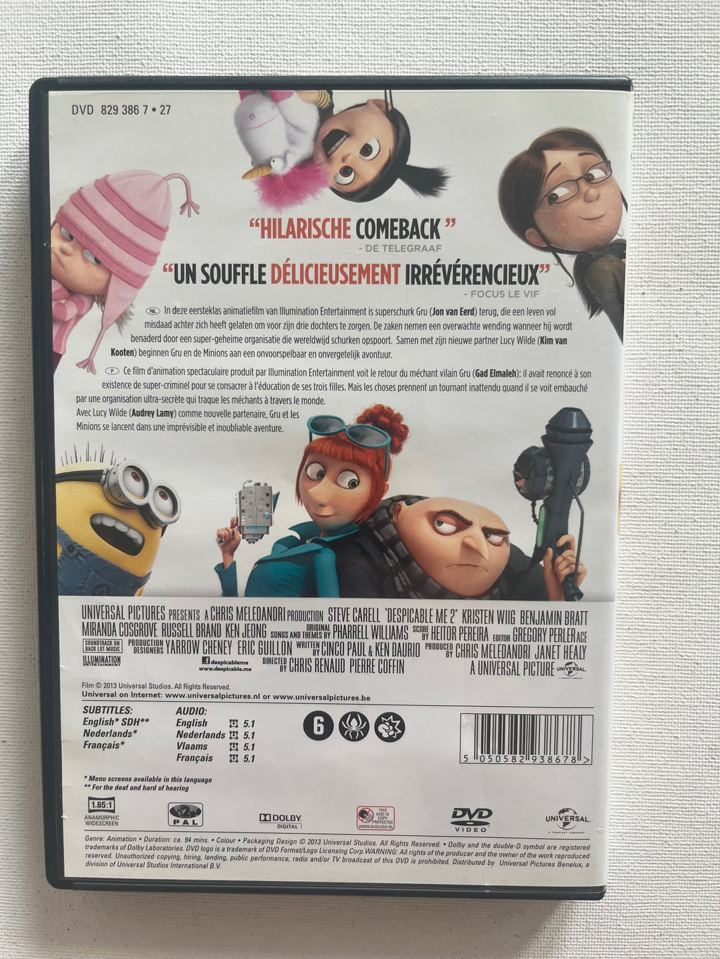 Despicable Me 2 – DVD (2013) | Steve Carell & Kristen Wiig