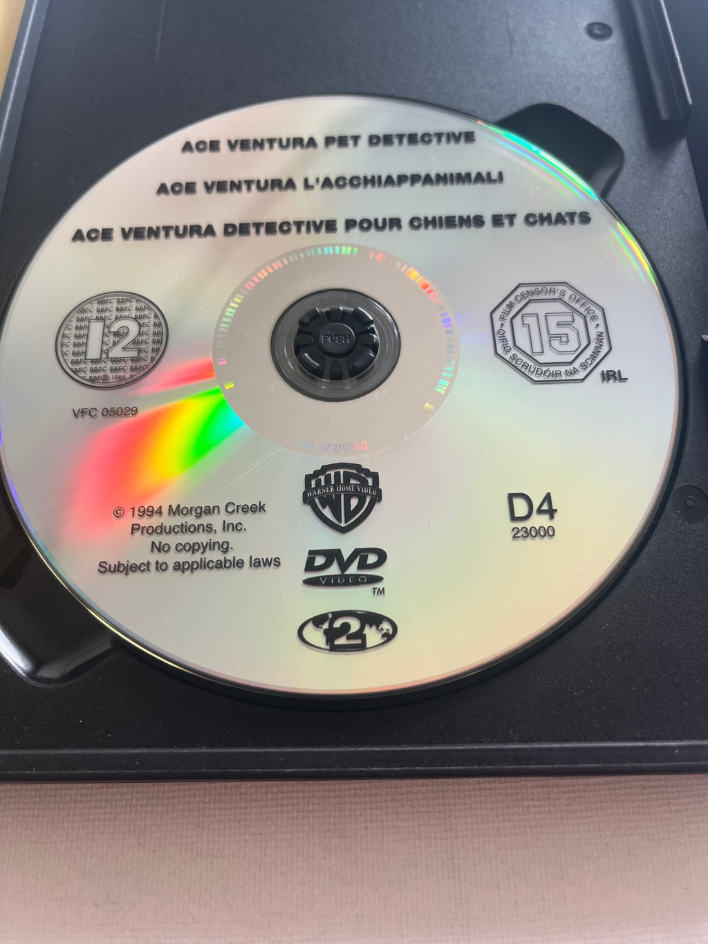 Ace Ventura: Pet Detective – DVD (1994) | Jim Carrey & Courteney Cox