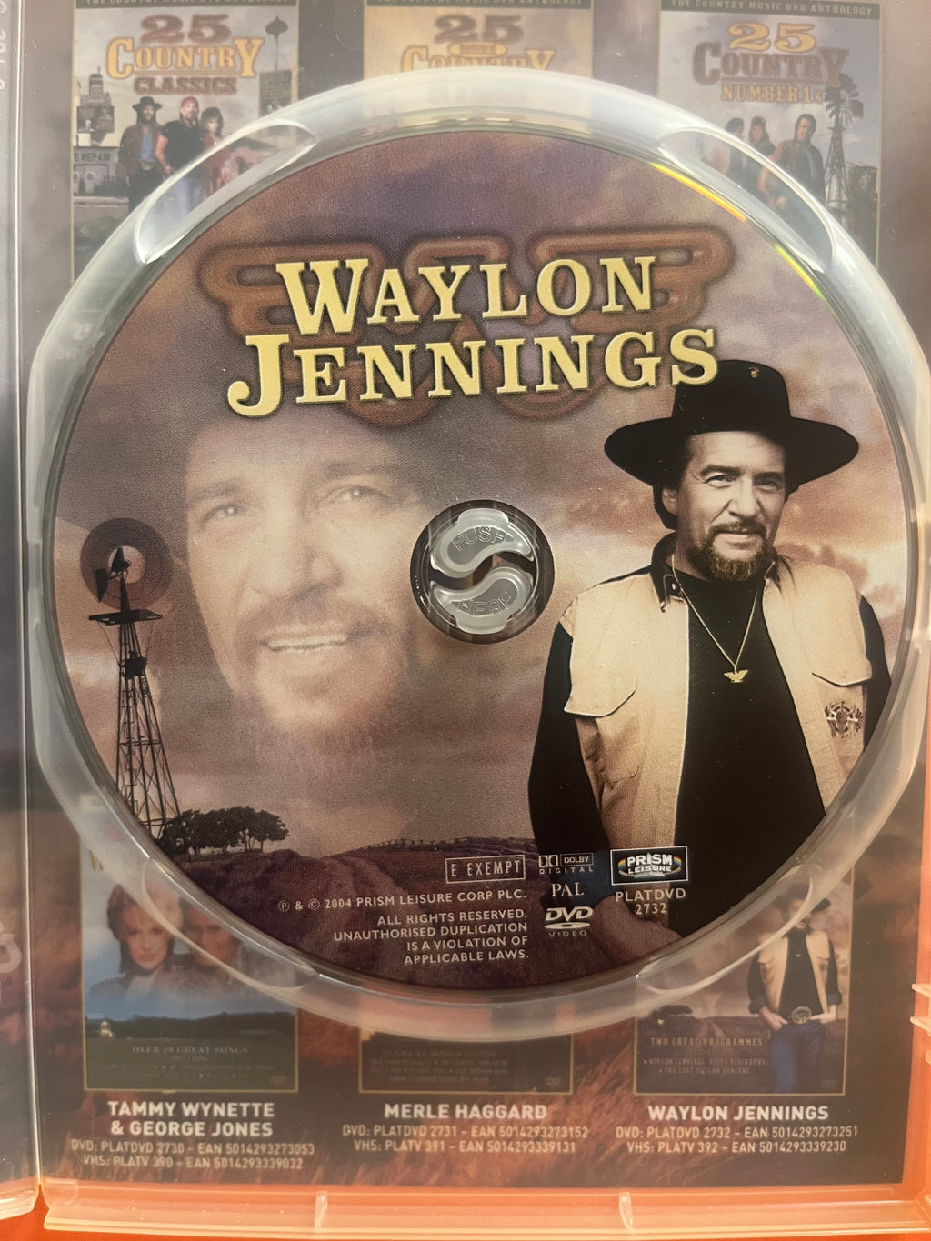 Waylon Jennings – Live in Concert – DVD | Outlaw Country