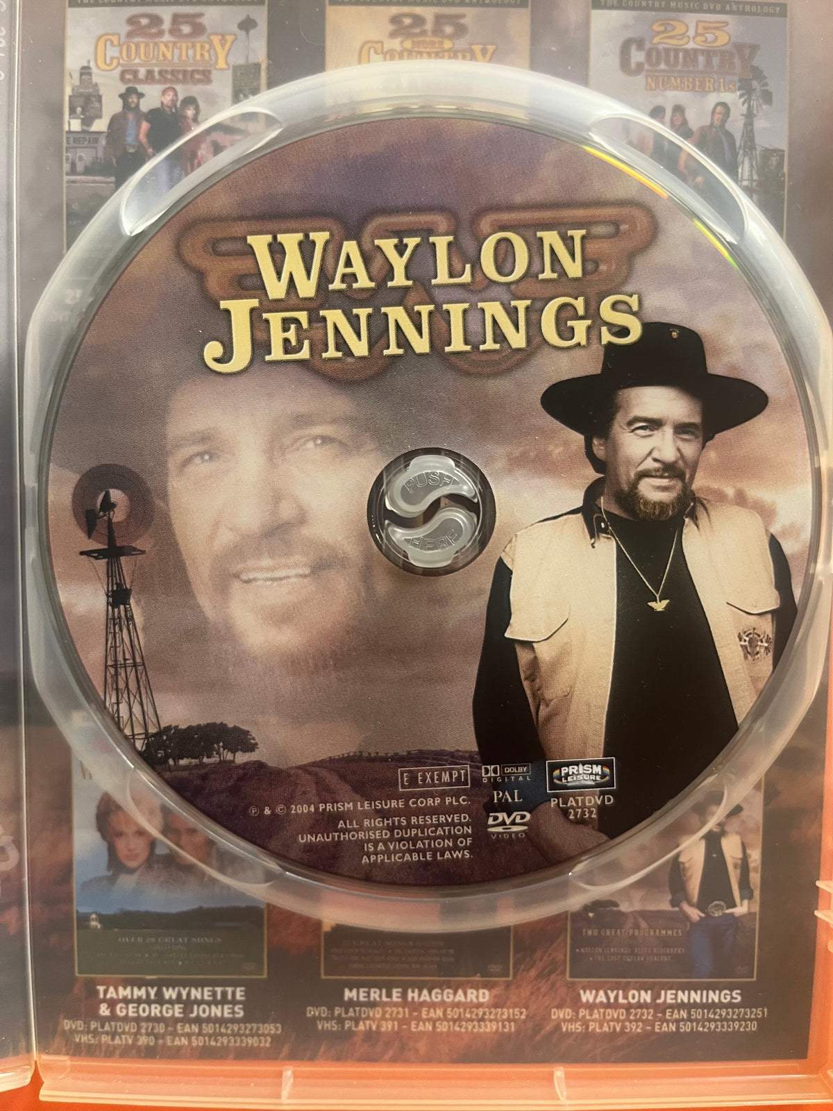 Waylon Jennings – Live in Concert – DVD | Outlaw Country