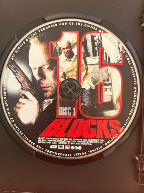16 Blocks – DVD (2006) | Bruce Willis & Mos Def – Action Thriller