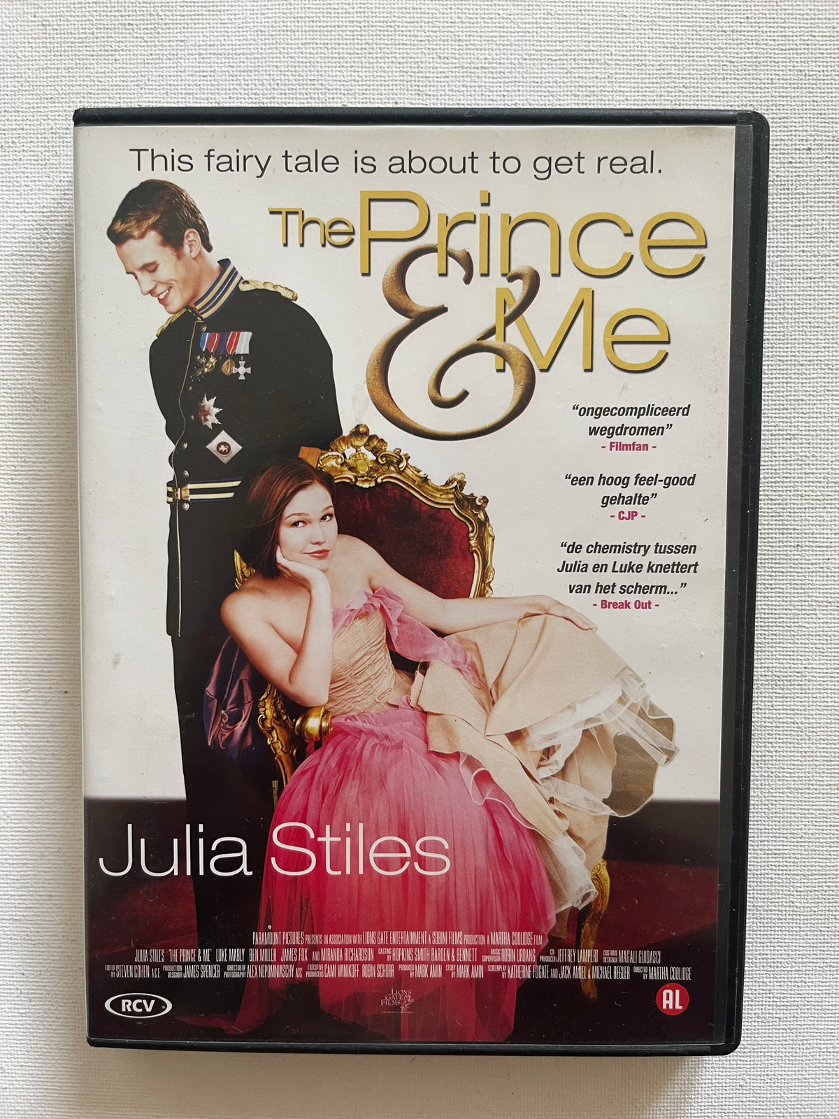 The Prince & Me – DVD (2004) | Julia Stiles & Luke Mably