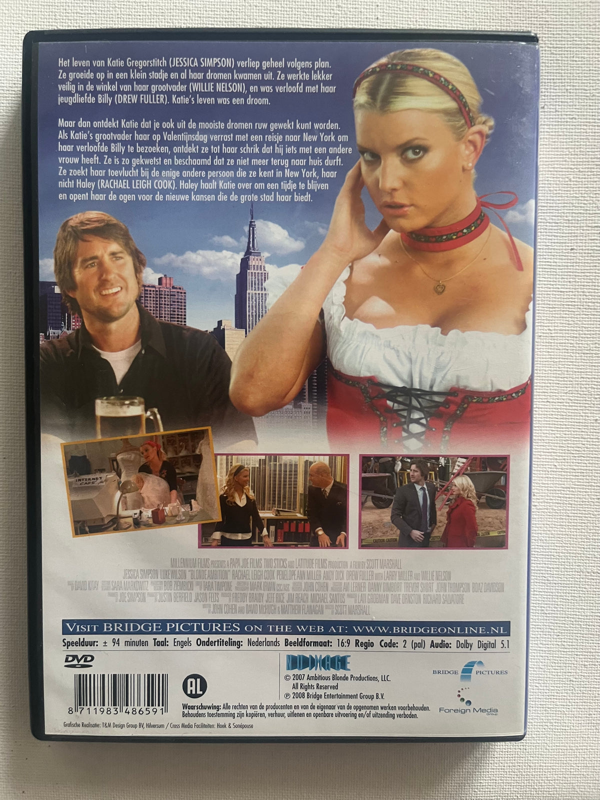 Blonde Ambition – DVD (2007) | Jessica Simpson & Luke Wilson