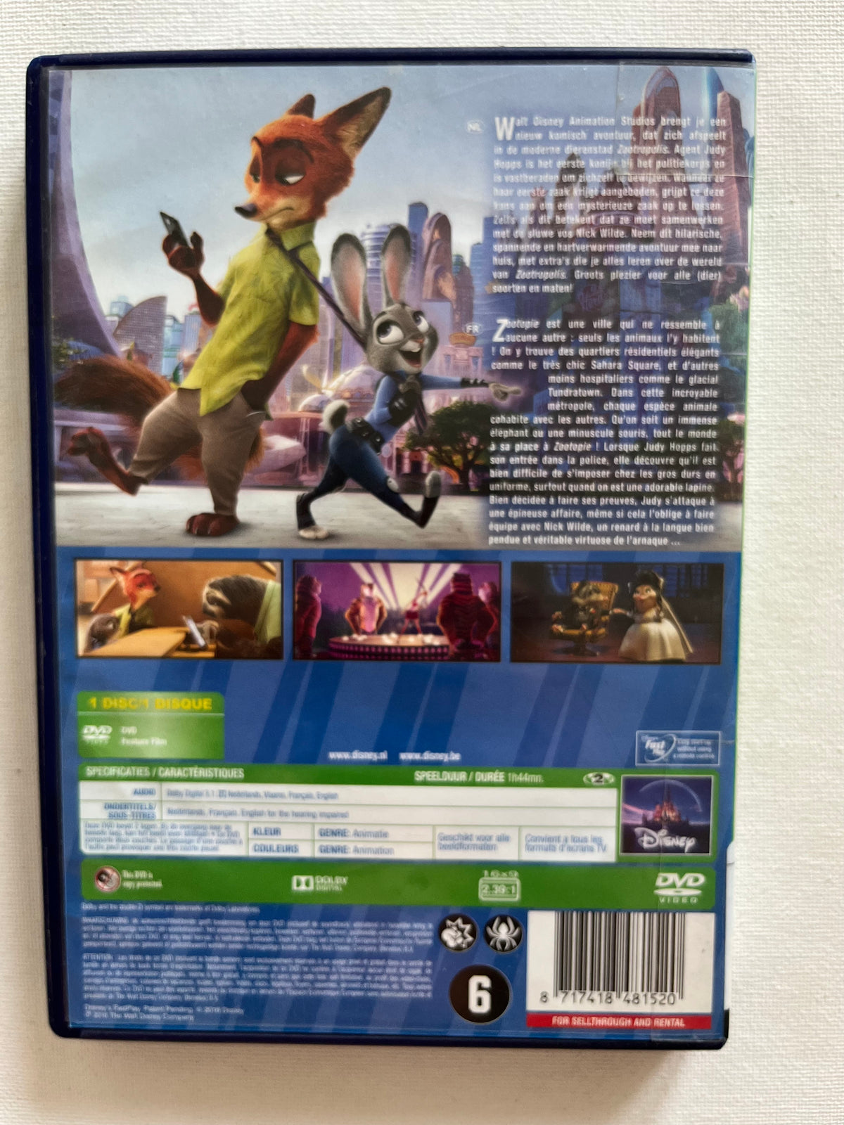 Disney Zootropolis – DVD (2016) | Disney Animation