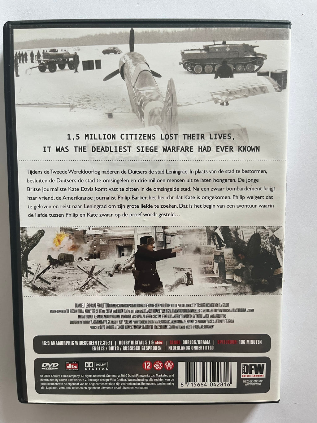 Leningrad – DVD (2009) | Mira Sorvino & Gabriel Byrne