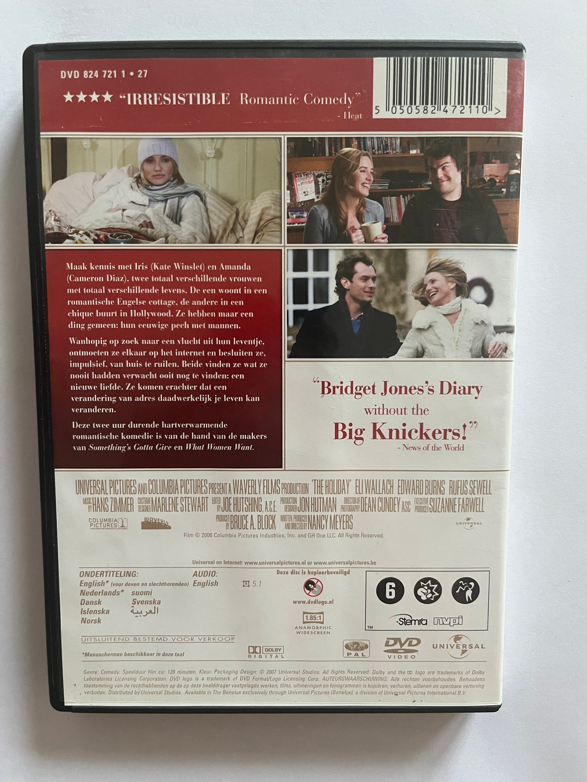 The Holiday – DVD (2006) | Cameron Diaz, Kate Winslet & Jude Law