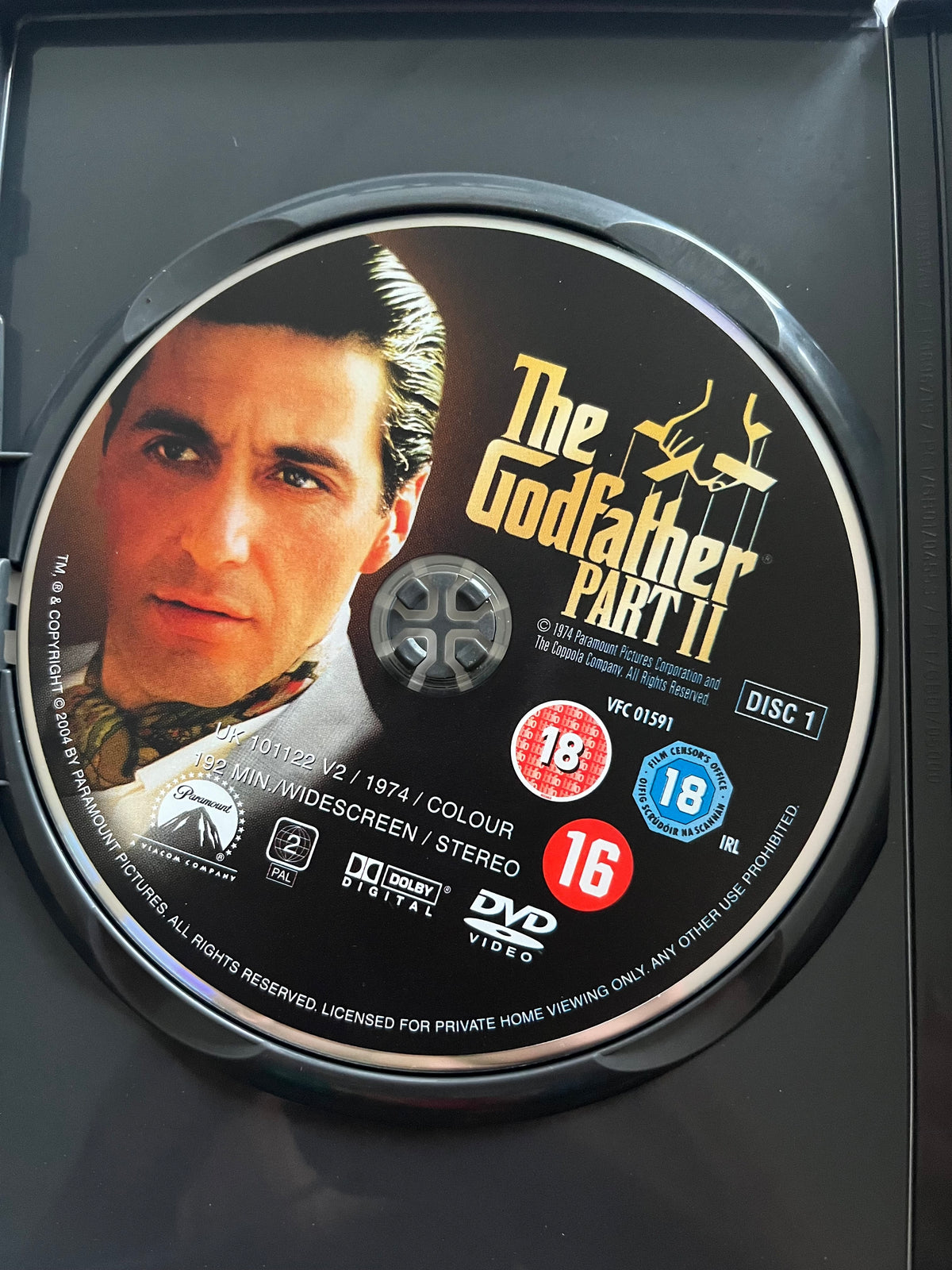 The Godfather Part II – DVD (1974) | Al Pacino & Robert De Niro