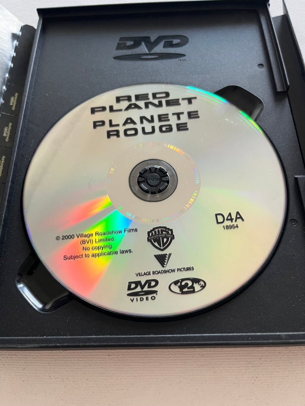 Red Planet – DVD (2000) | Val Kilmer & Carrie-Anne Moss