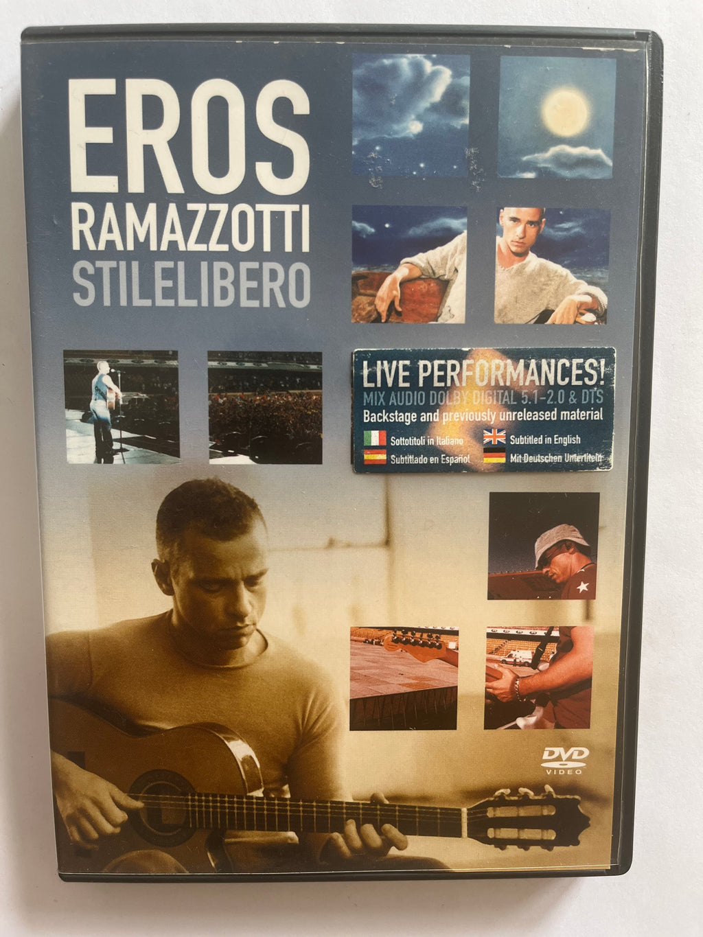 Eros Ramazzotti: Stilelibero – DVD (2001) | Italian Pop Music