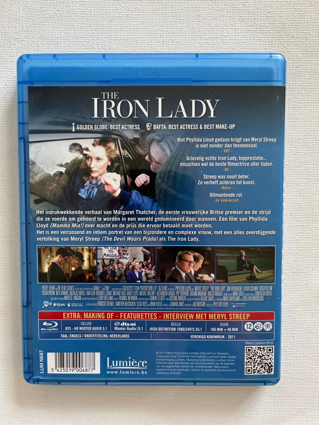 The Iron Lady – Blu-ray (2011) | Meryl Streep & Jim Broadbent