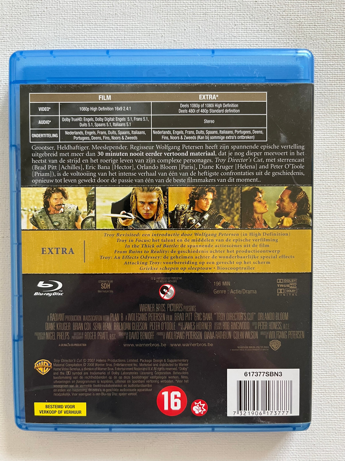 Troy – Blu-ray (2004) | Brad Pitt & Eric Bana