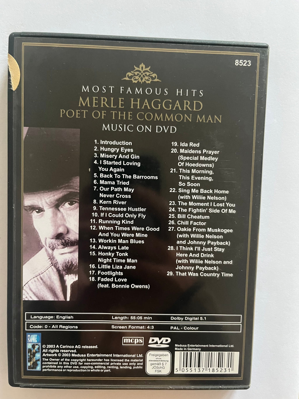 Merle Haggard: Poet of the Common Man – DVD | Country Music Legend