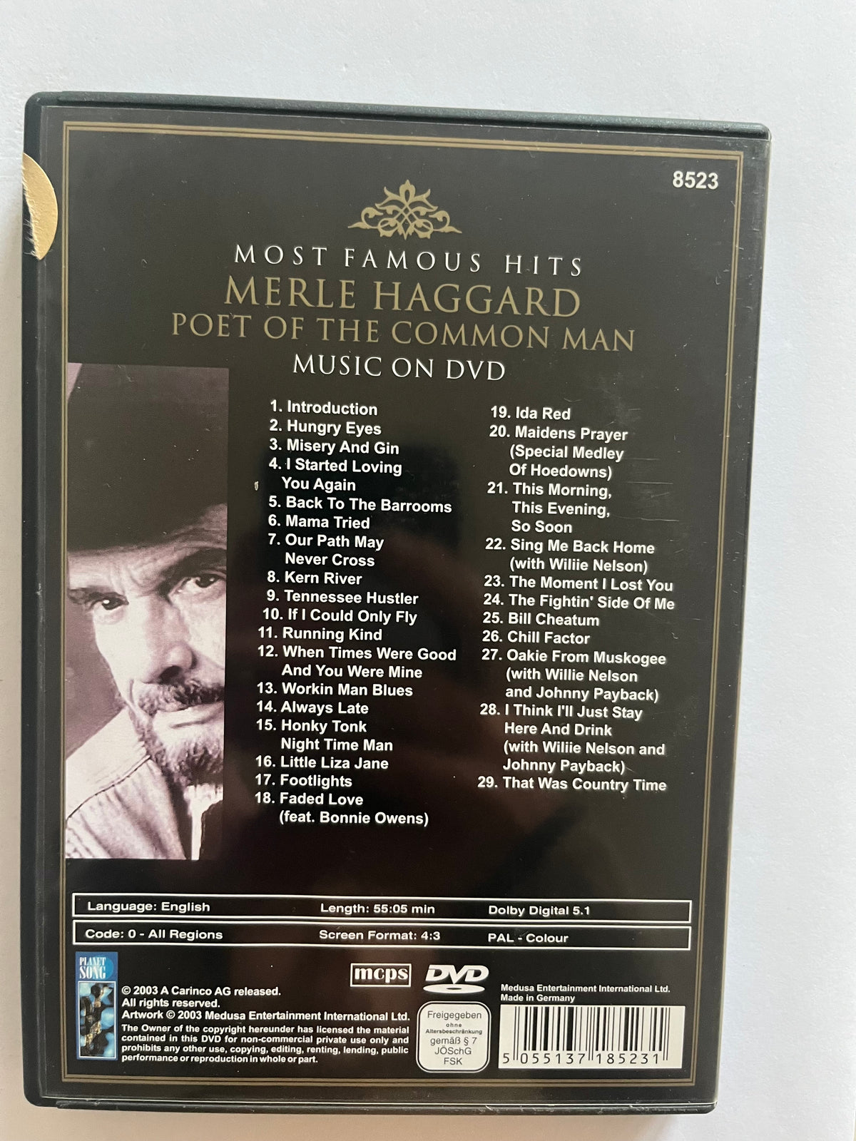 Merle Haggard: Poet of the Common Man – DVD | Country Music Legend