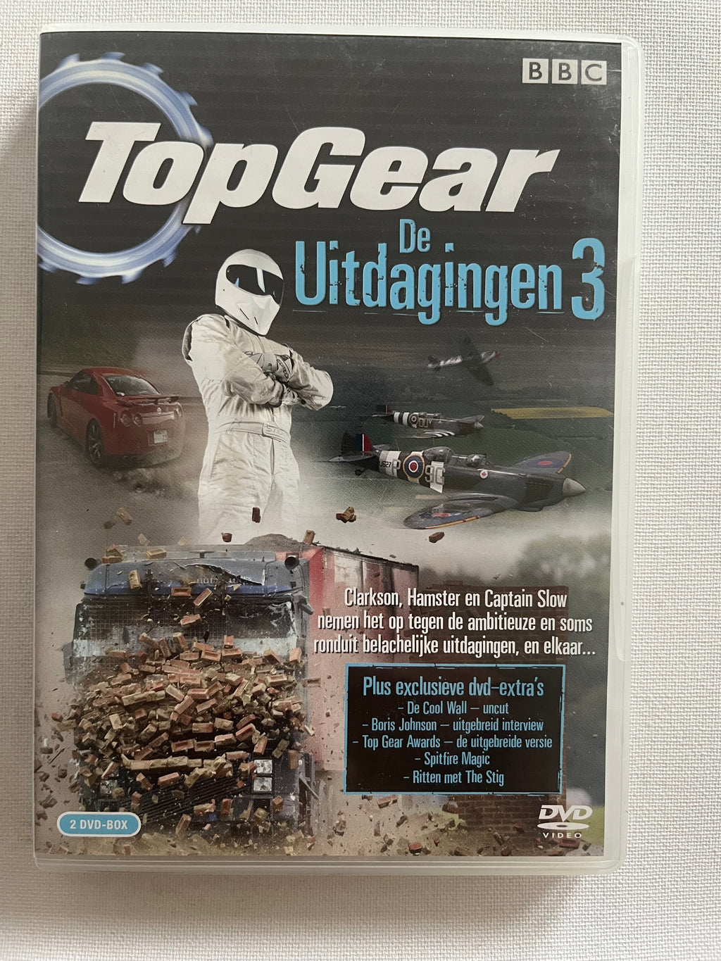 Top Gear: The Challenges 3 – 2-Disc DVD (2009) | Clarkson, Hammond & May