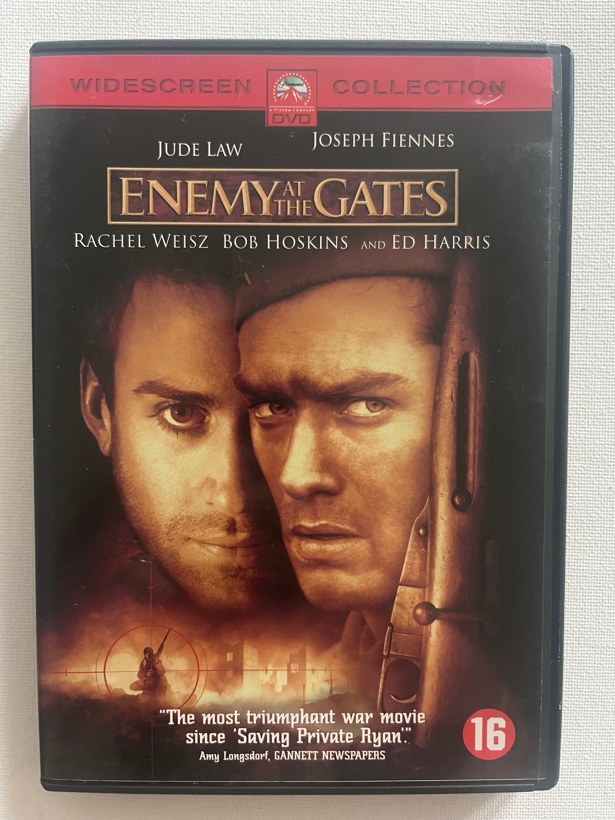 Enemy at the Gates – DVD (2001) | Jude Law & Ed Harris
