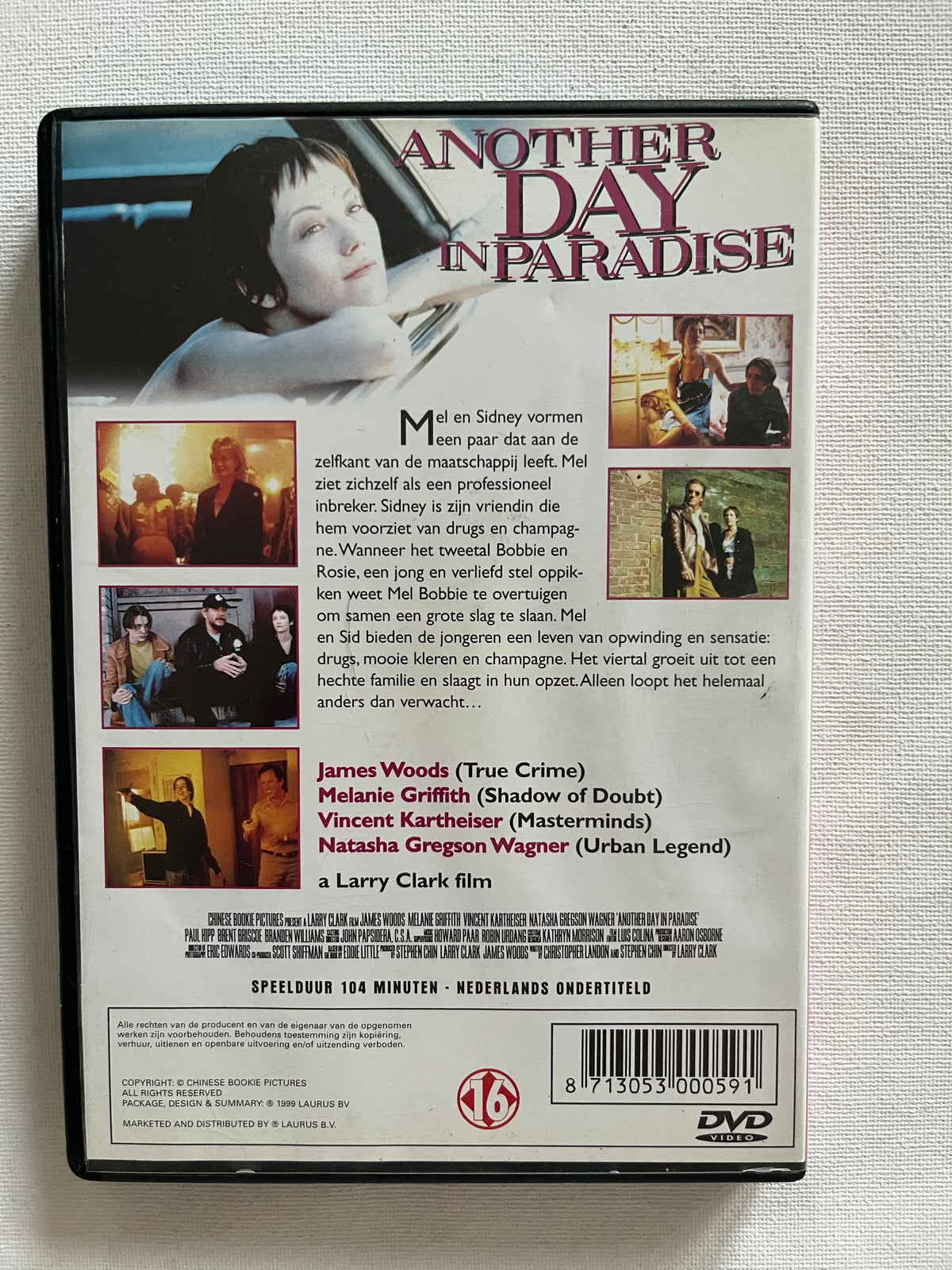 Another Day in Paradise – DVD (1998) | James Woods & Melanie Griffith