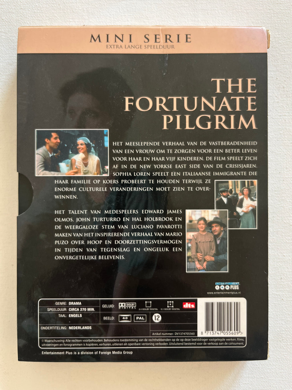 The Fortunate Pilgrim – Miniseries DVD (1988) | Sophia Loren