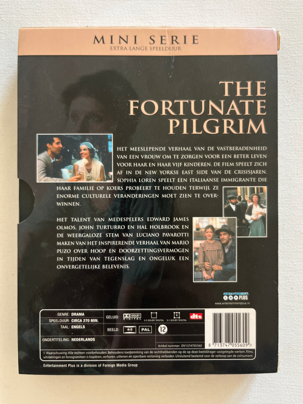 The Fortunate Pilgrim – Miniseries DVD (1988) | Sophia Loren