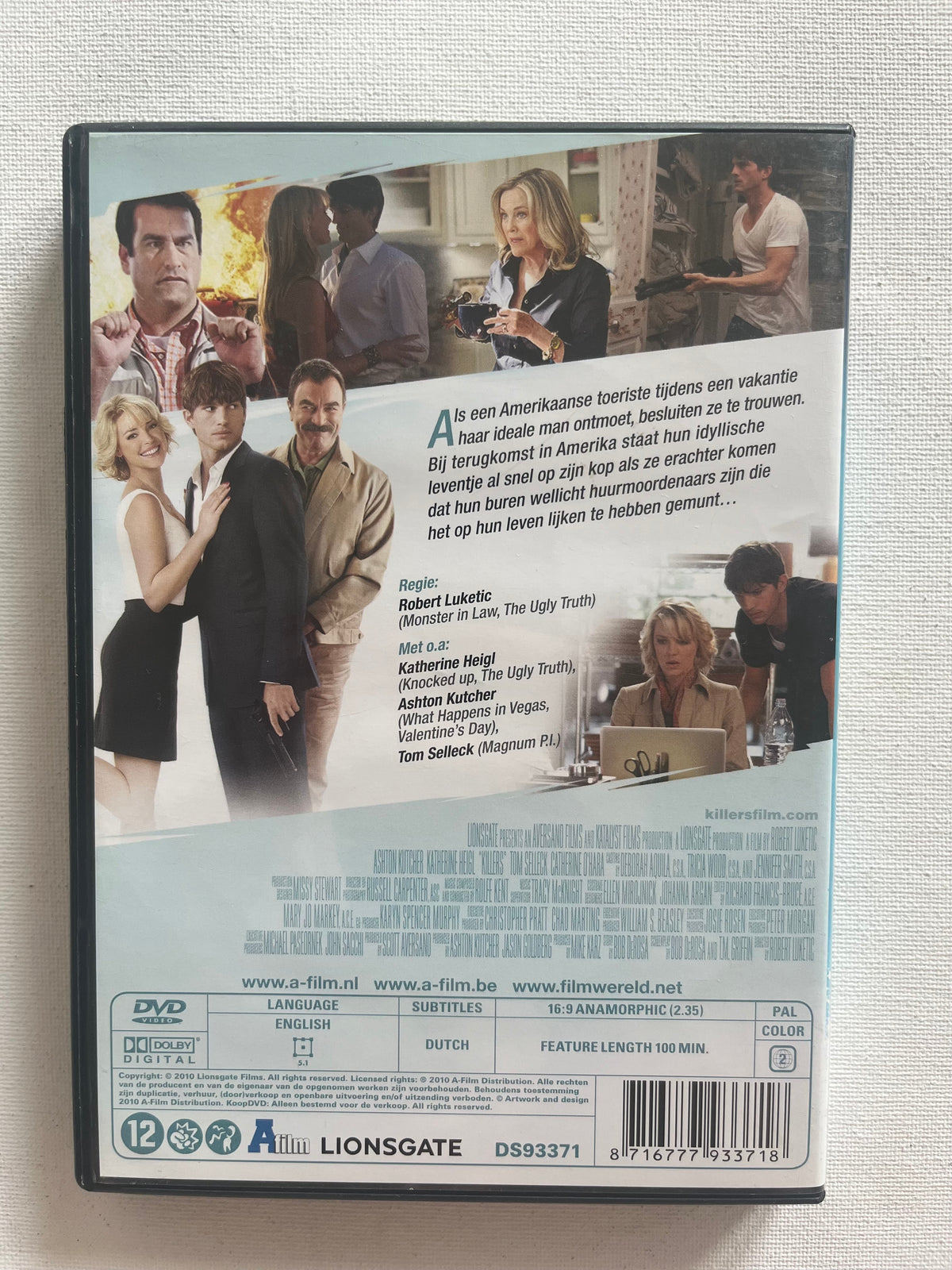 Killers – DVD (2010) | Ashton Kutcher & Katherine Heigl