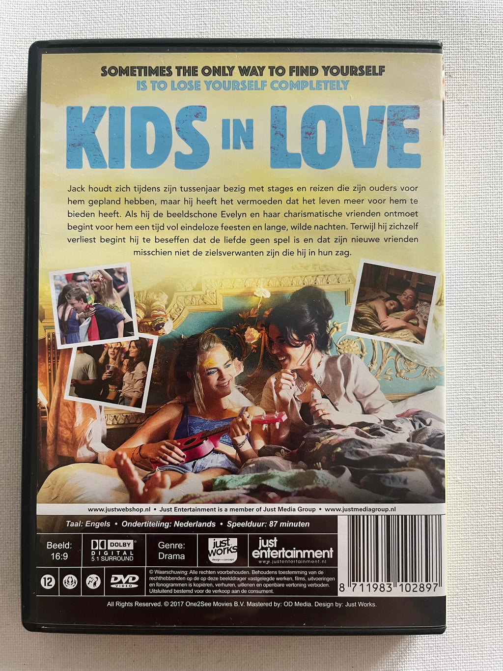 Kids in Love – DVD (2016) | Will Poulter & Alma Jodorowsky
