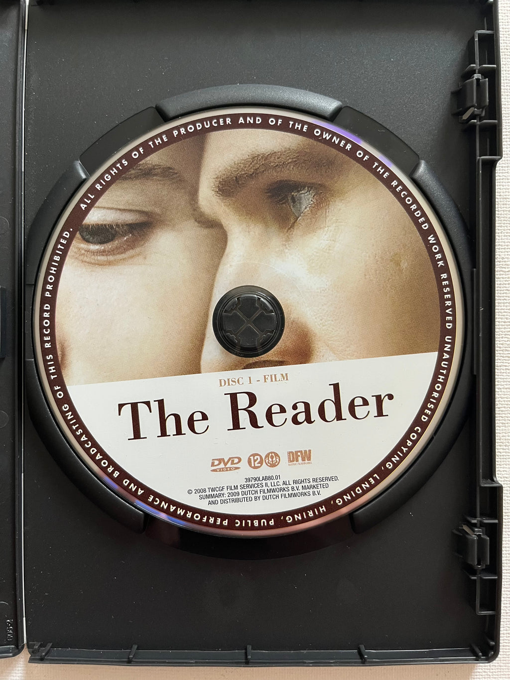 The Reader – DVD (2008) | Kate Winslet & Ralph Fiennes
