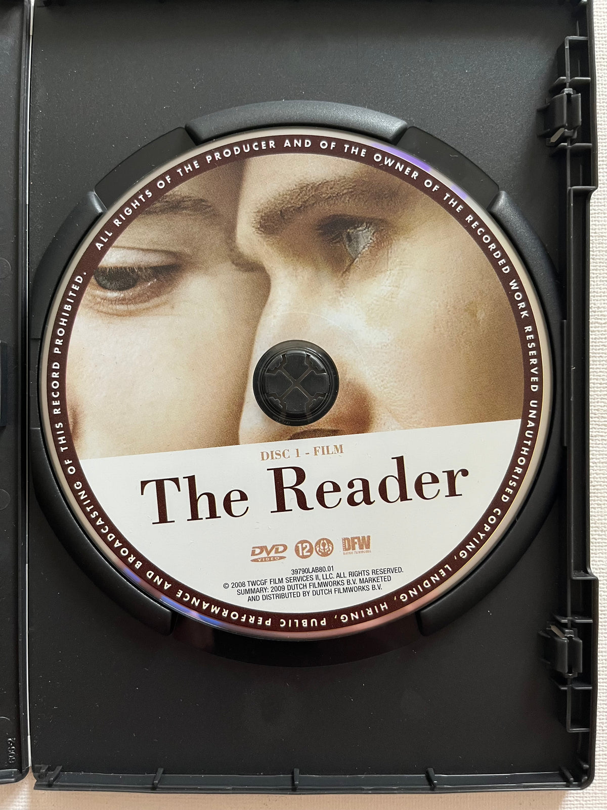 The Reader – DVD (2008) | Kate Winslet & Ralph Fiennes