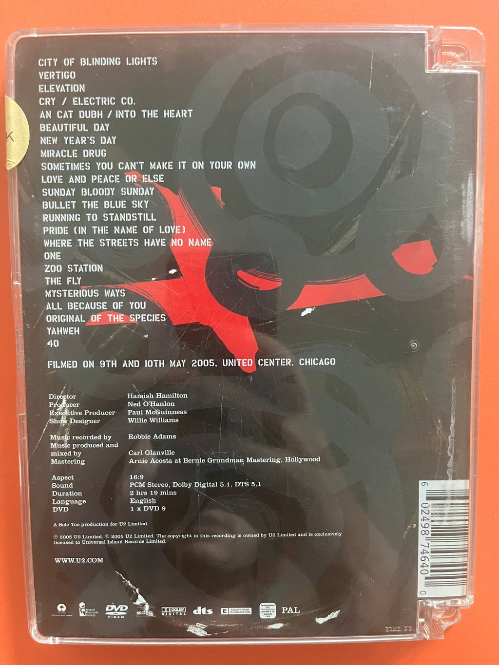 U2: Vertigo 2005 – Live from Chicago – DVD (2005)