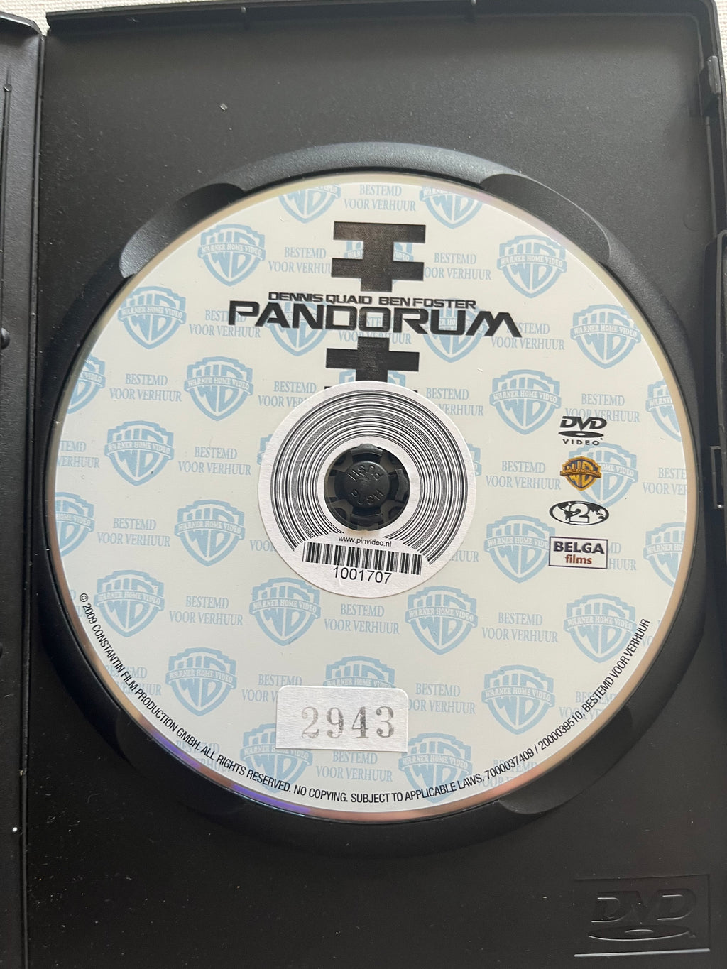 Pandorum – DVD (2009) | Dennis Quaid & Ben Foster