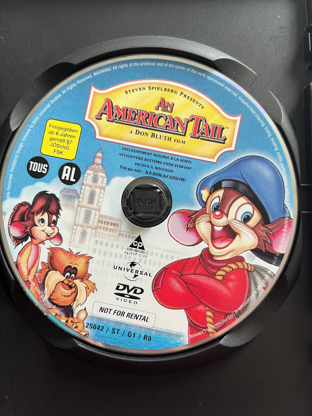 An American Tail – DVD (1986) | Steven Spielberg Presents