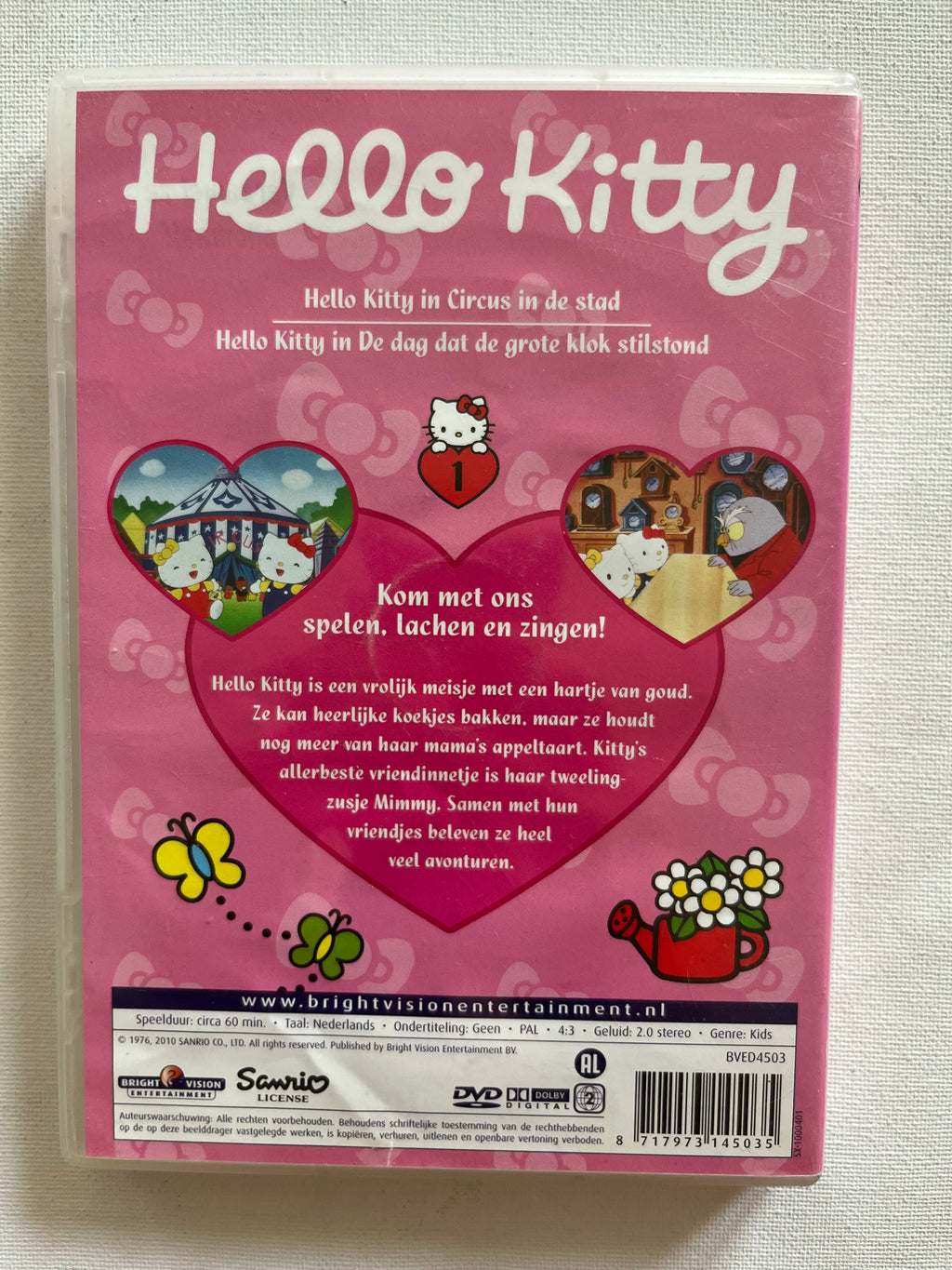 Hello Kitty: Circus in de Stad / De Dag dat de Grote Klok Stil Stond – DVD | Nederlandse Versie