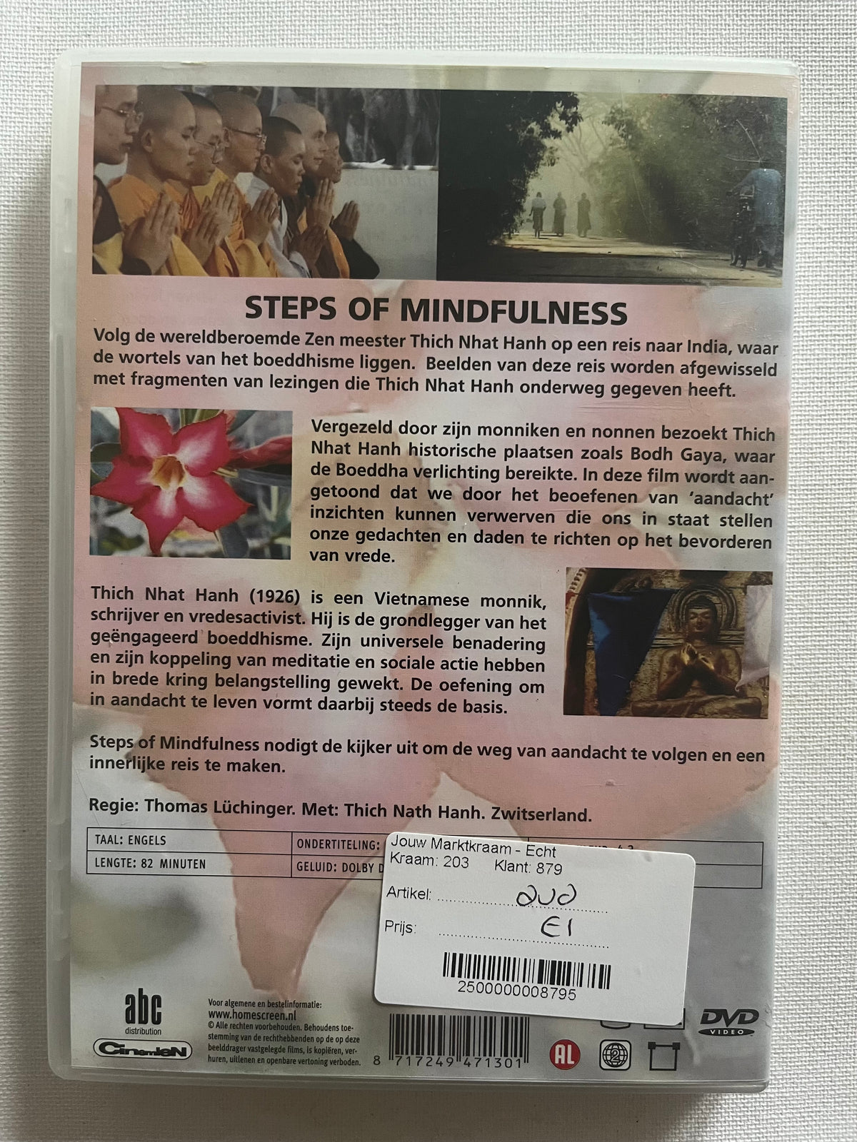 Steps of Mindfulness – DVD | A Film by Thomas Lüchinger