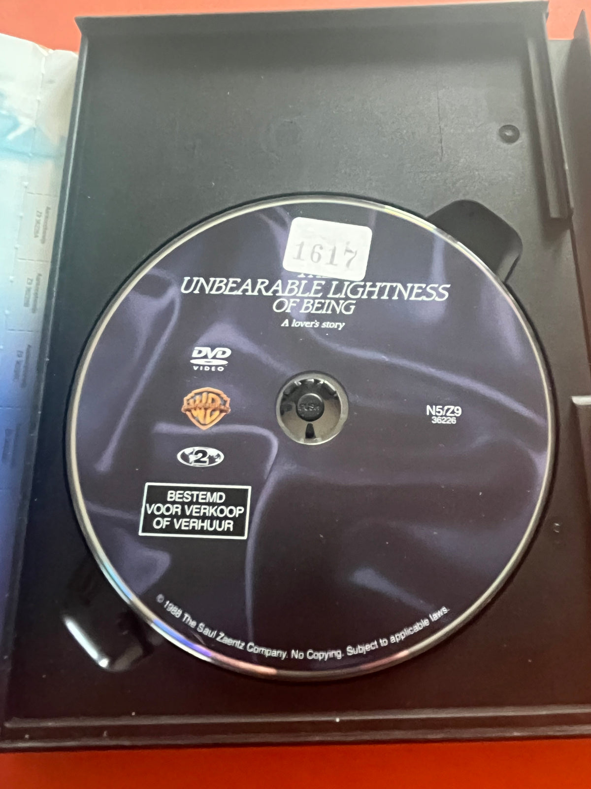 The Unbearable Lightness of Being – DVD (1988) | Daniel Day-Lewis & Juliette Binoche