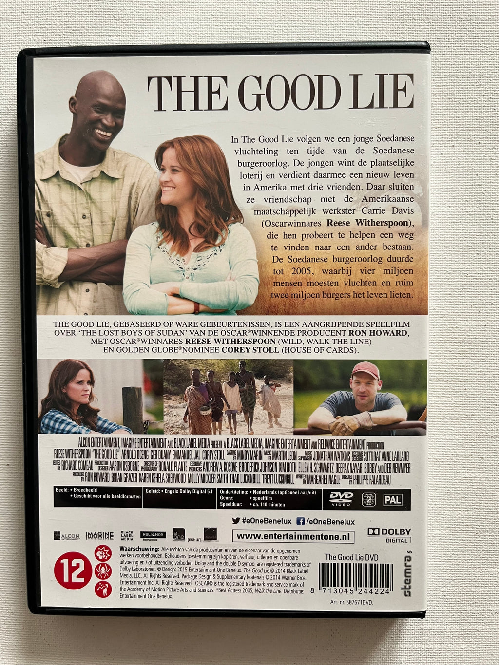 The Good Lie – DVD (2014) | Reese Witherspoon & Arnold Oceng