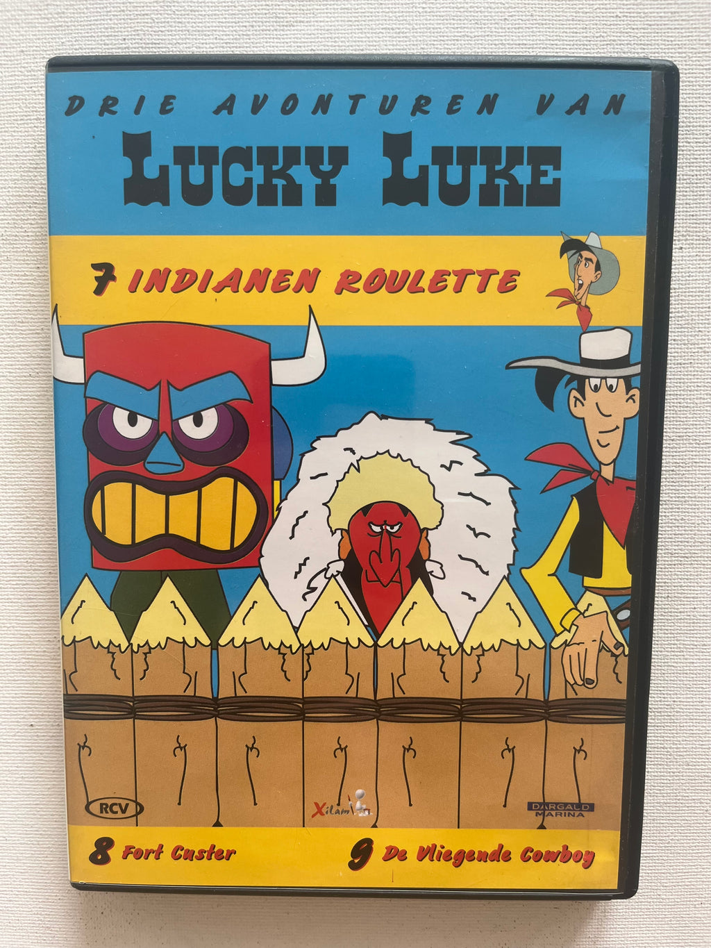 Lucky Luke: 7 Indianen & Roulette – DVD | Animated Western Adventures