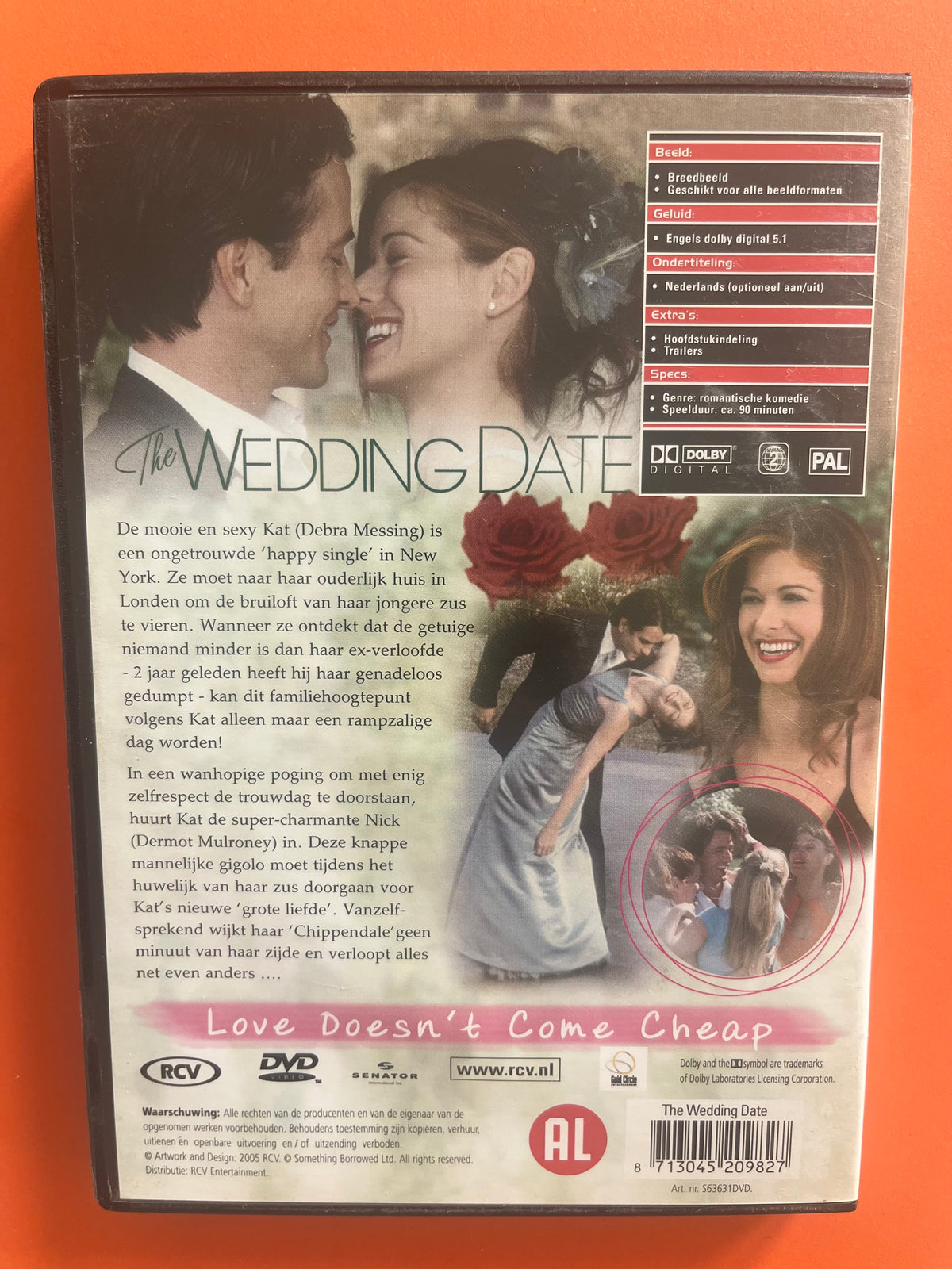 The Wedding Date – DVD (2005) | Debra Messing & Dermot Mulroney