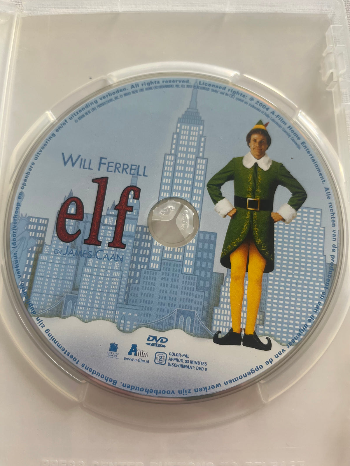 Elf – DVD (2003) | Will Ferrell & Zooey Deschanel