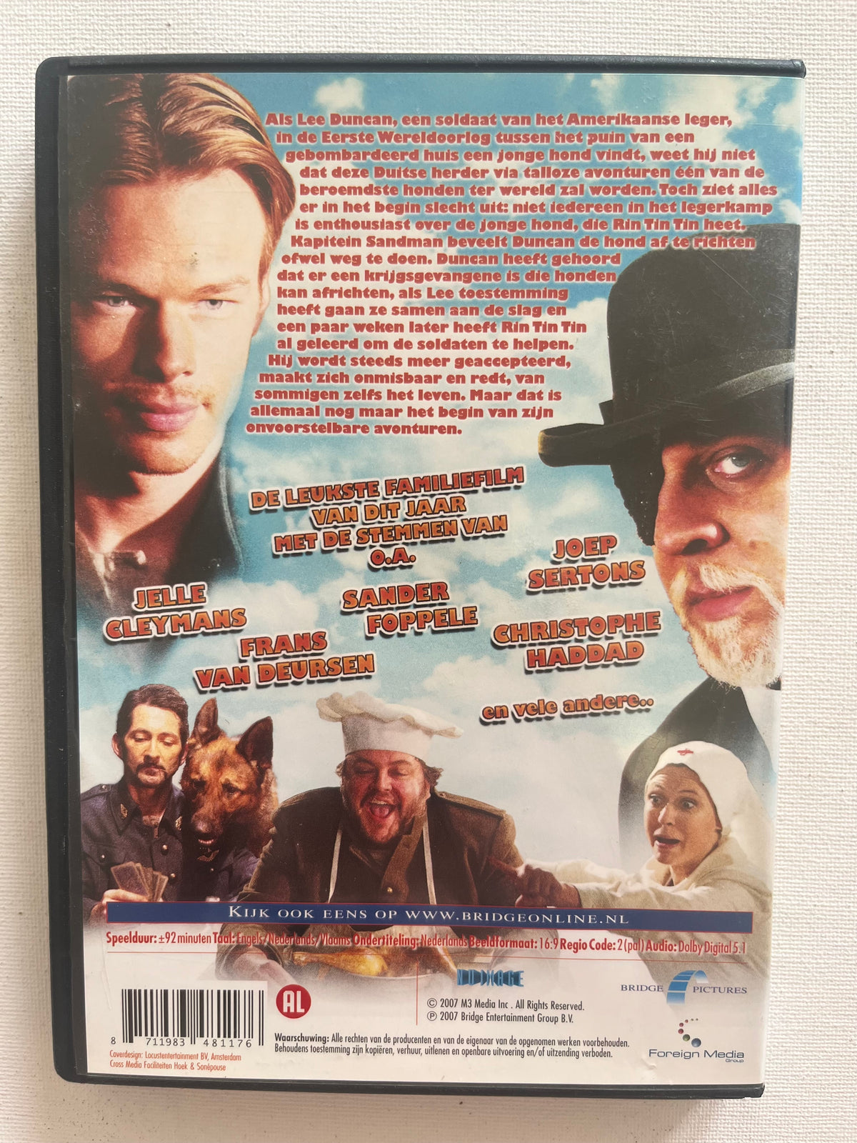 Finding Rin Tin Tin – DVD (2007) | Tyler Jensen & Ben Cross