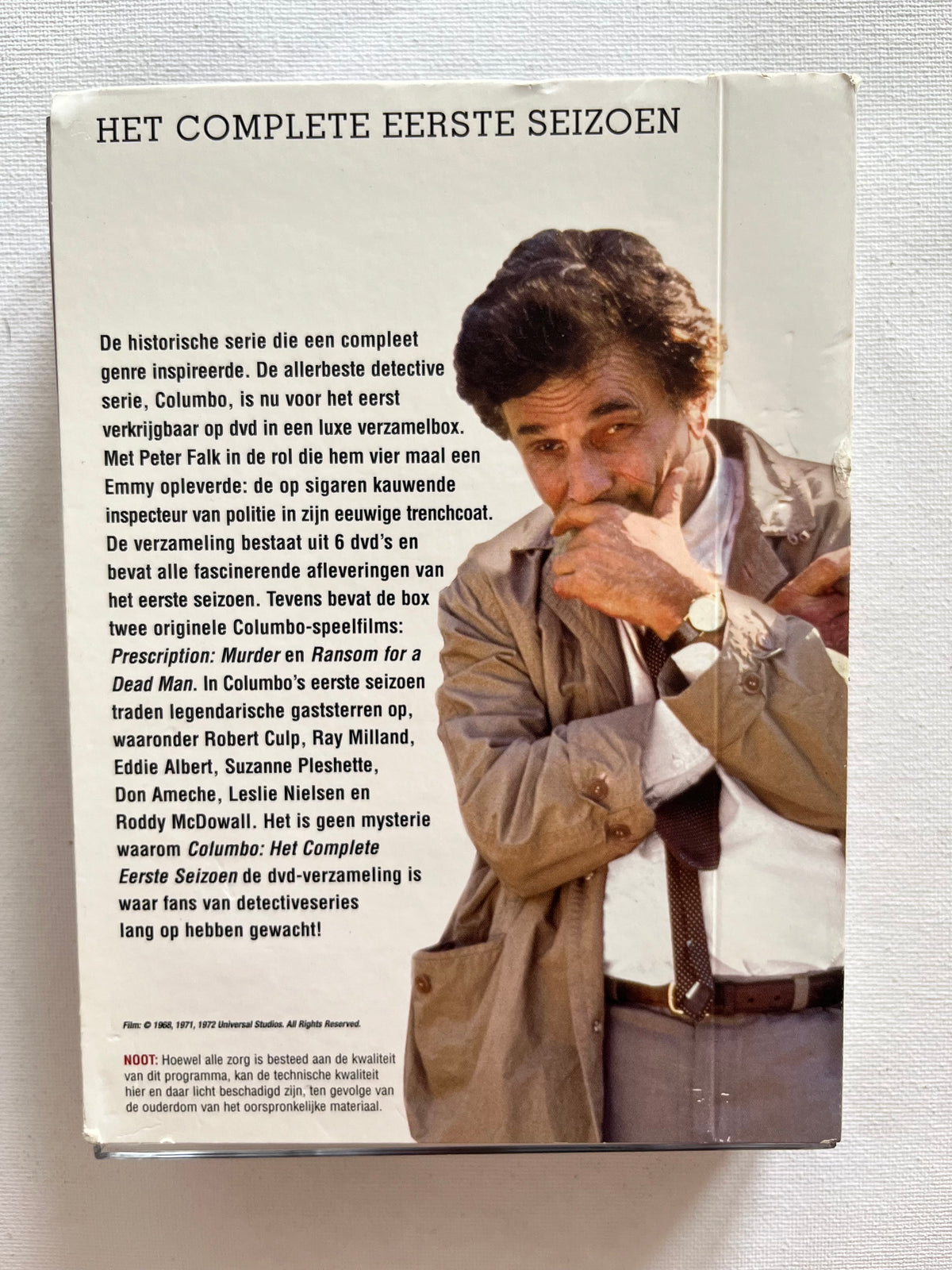 Columbo – Season 1 – DVD (1971–1972) | Peter Falk