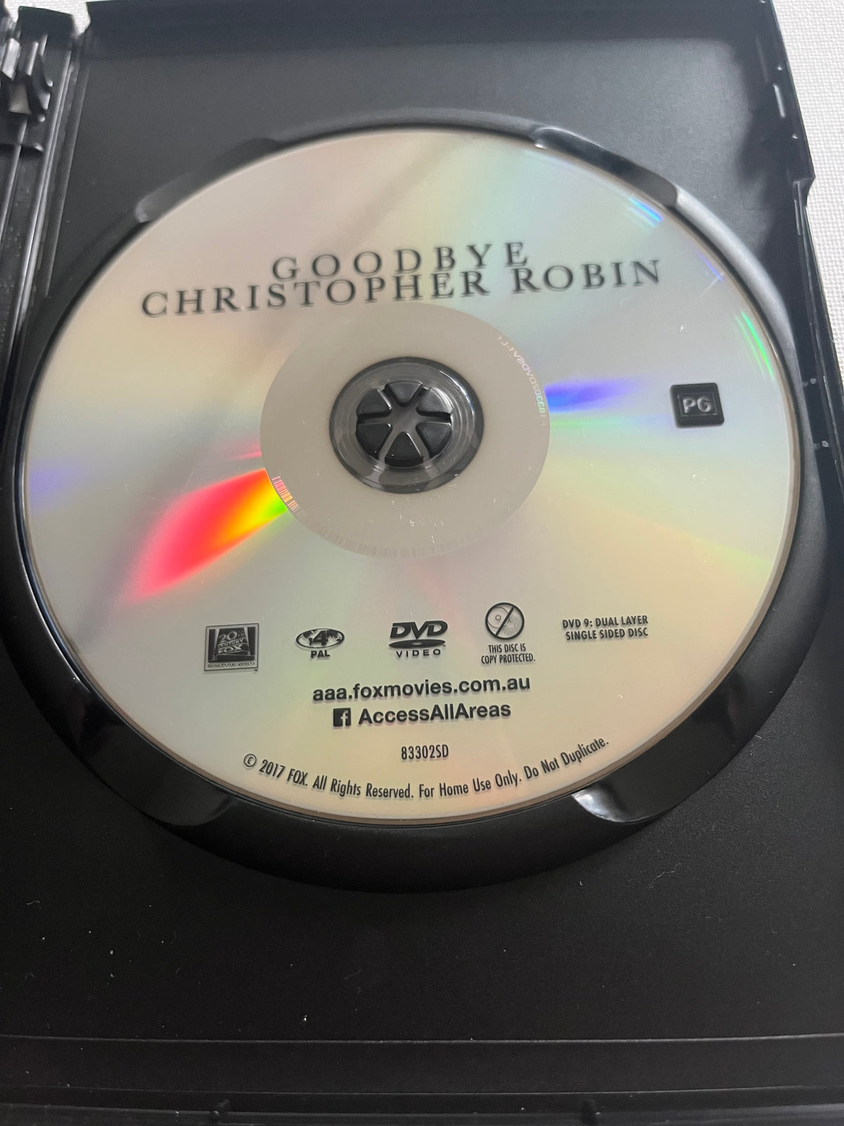 Goodbye Christopher Robin – DVD (2017) | Domhnall Gleeson & Margot Robbie
