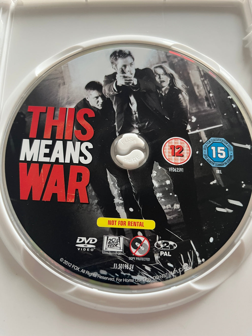 This Means War + What’s Your Number? + Date Night – 3-Movie DVD Set (2010–2012)
