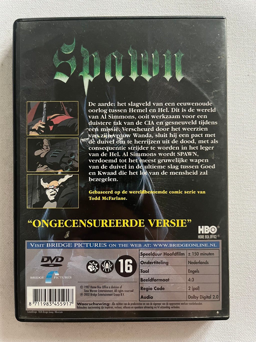 Todd McFarlane’s Spawn – DVD (1997) | Animated Series
