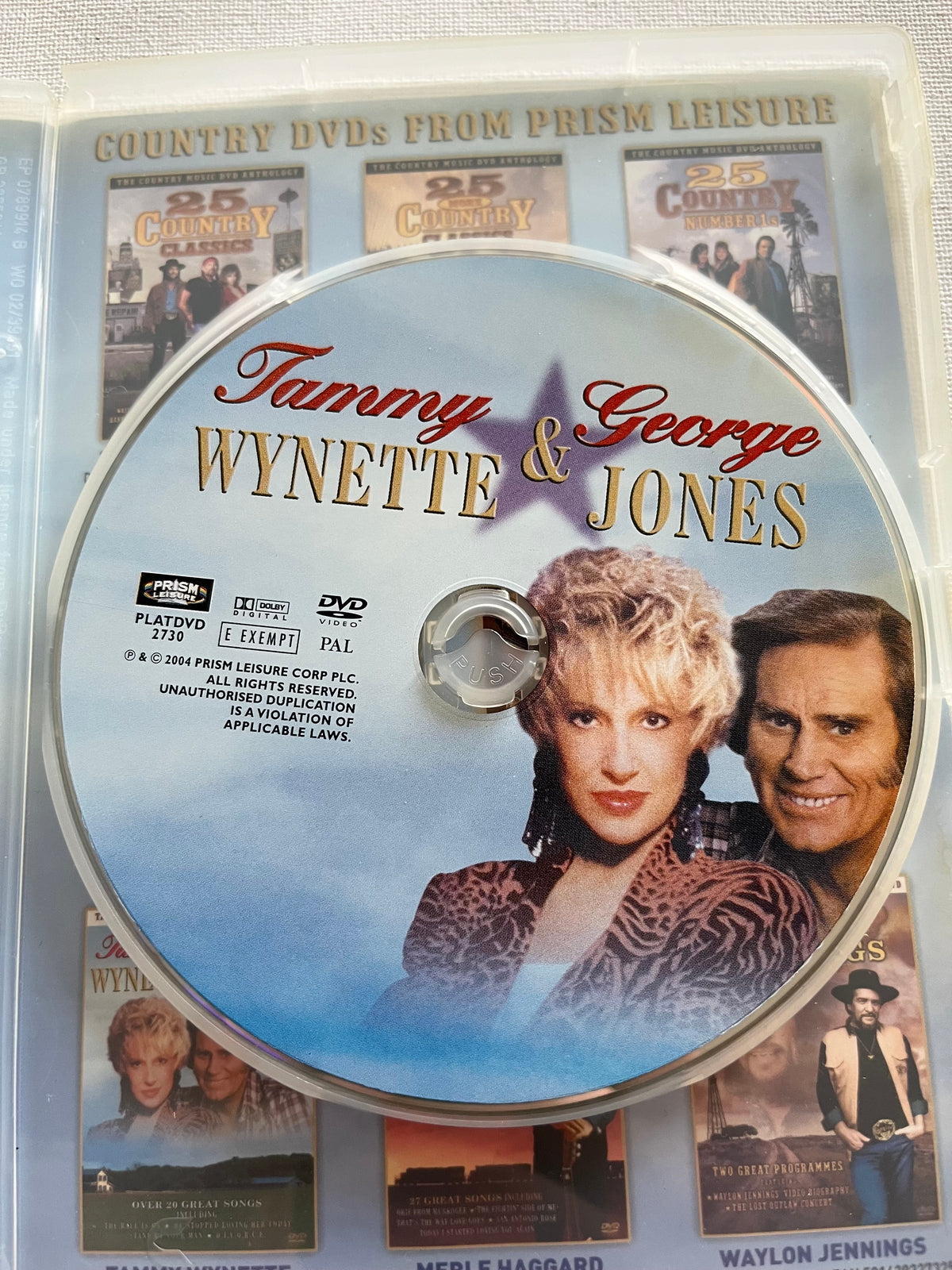 Tammy Wynette & George Jones – DVD | Classic Country Music
