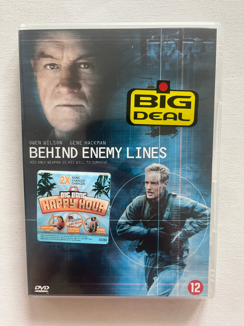 Behind Enemy Lines – DVD (2001) | Owen Wilson & Gene Hackman