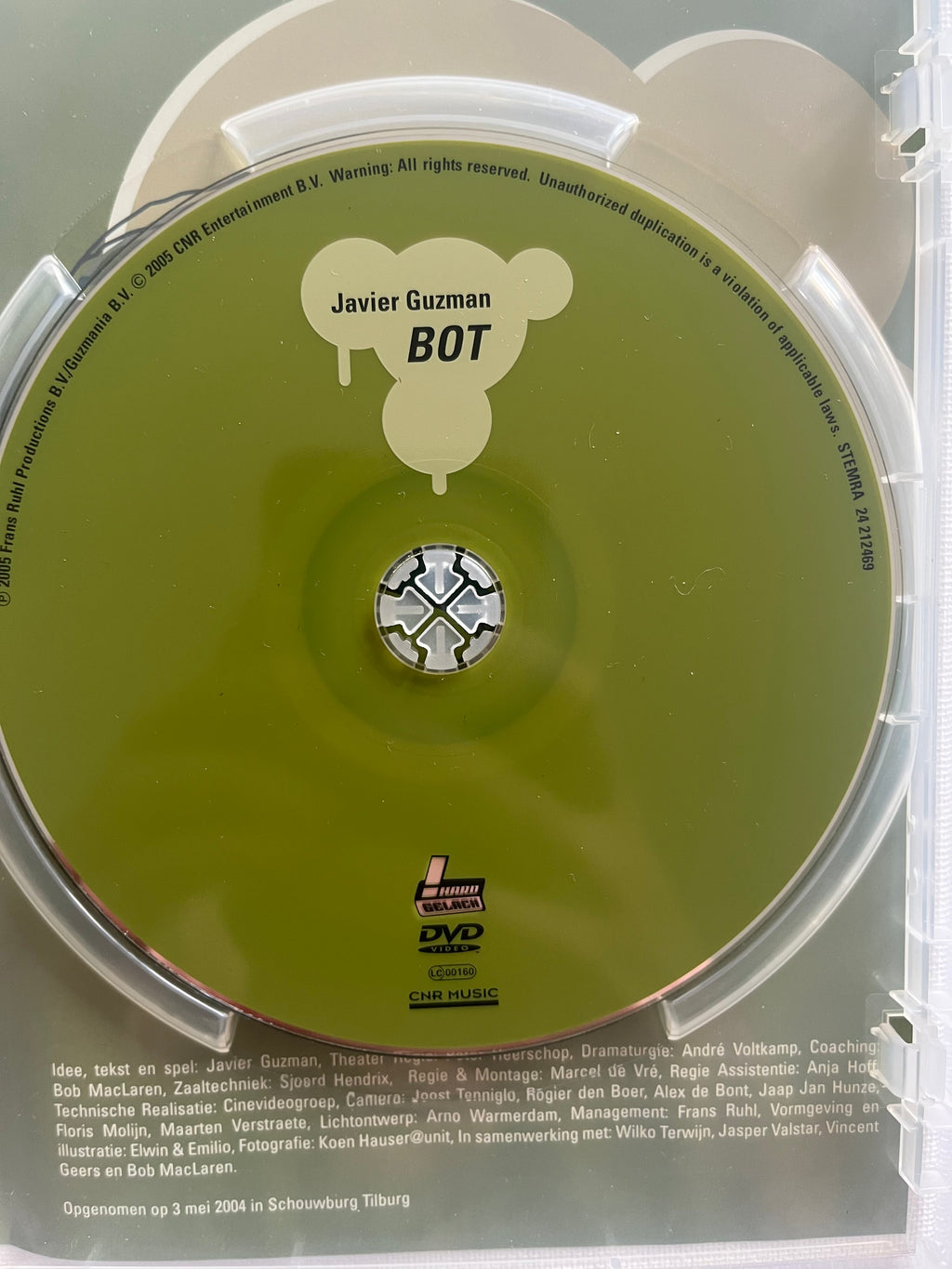 Javier Guzman – Pas op! BOT – DVD | Stand-Up Comedy