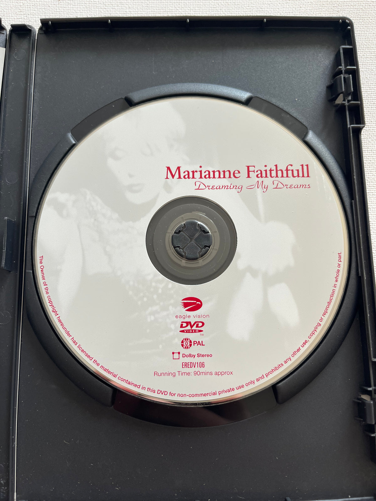 Marianne Faithfull – Dreaming My Dreams – DVD | Music Documentary & Performances
