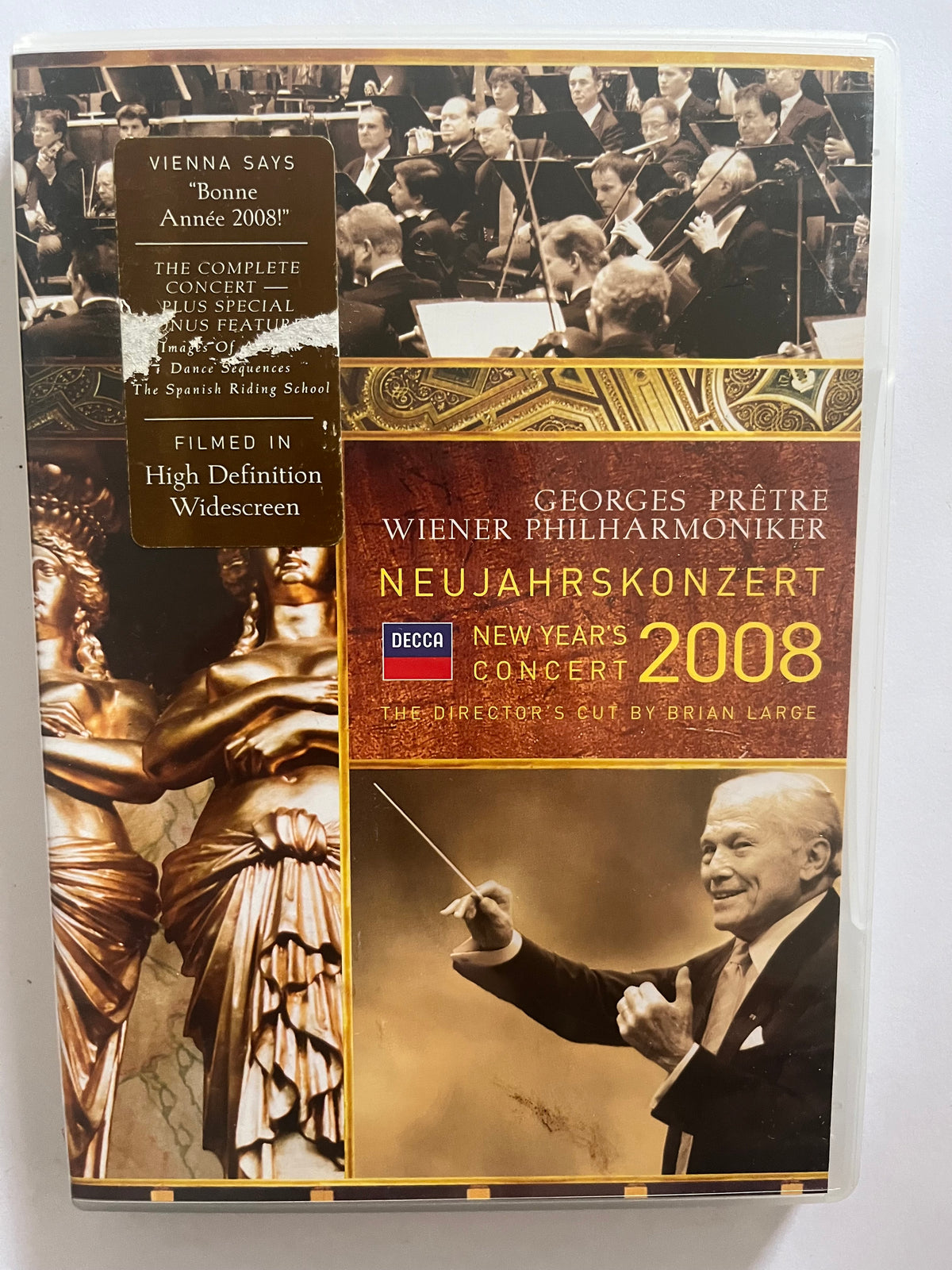 Neujahrskonzert 2008 – DVD (2008) | Vienna Philharmonic & Georges Prêtre