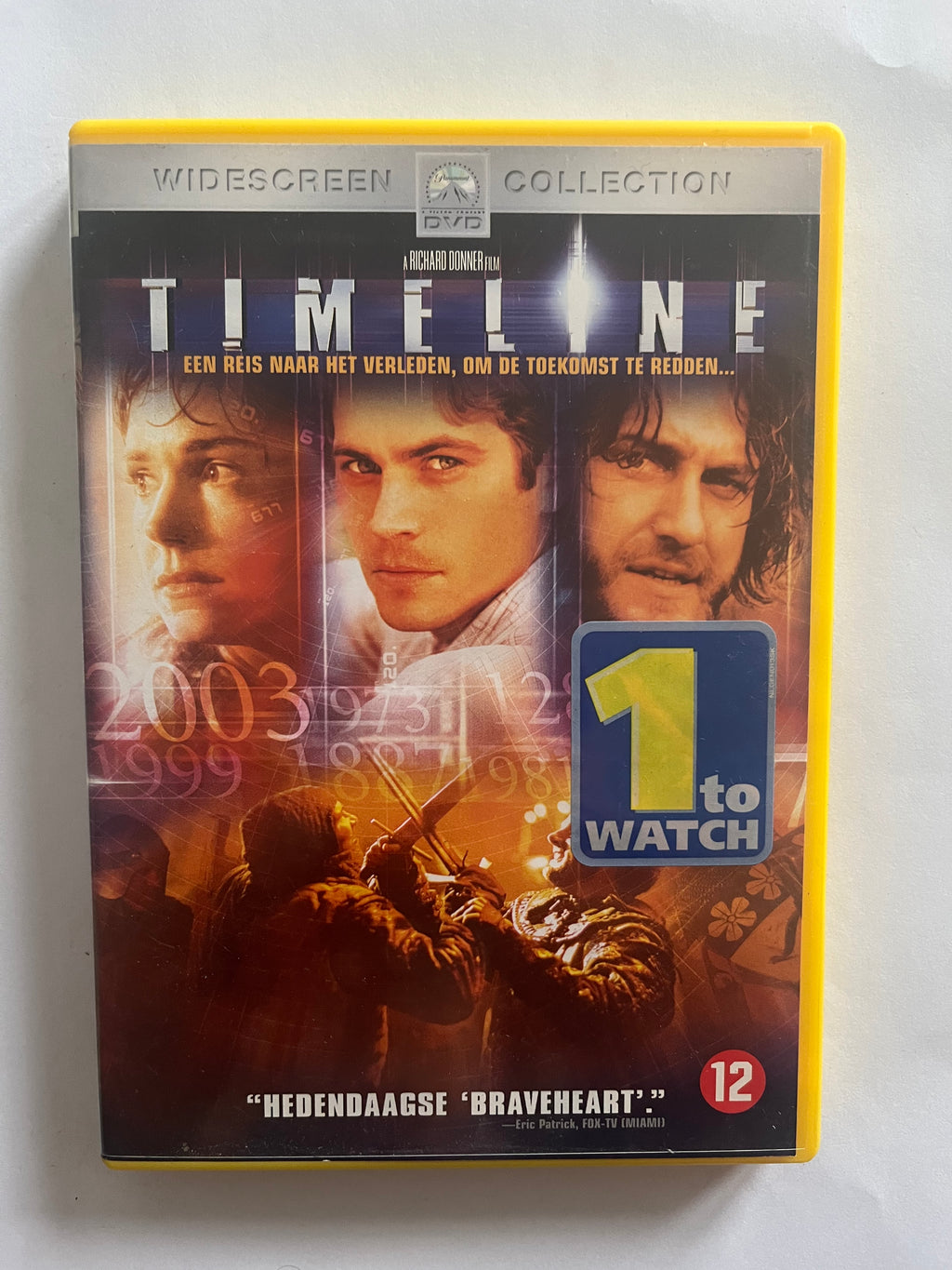 Timeline – DVD (2003) | Paul Walker & Gerard Butler