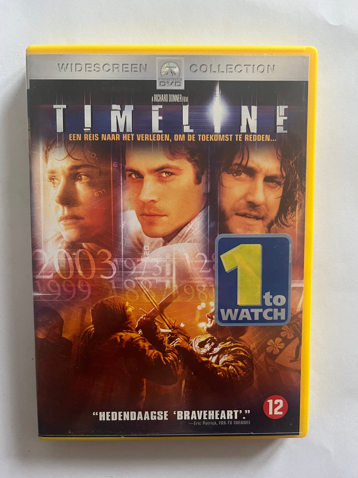 Timeline – DVD (2003) | Paul Walker & Gerard Butler
